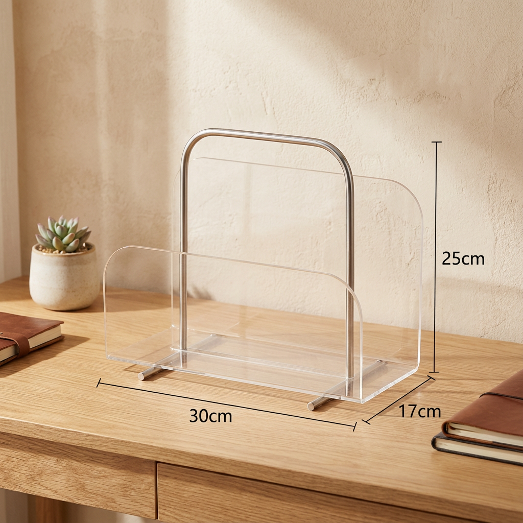 Regał Metalowy Na Książki | Nowoczesny Design 1,5 kg