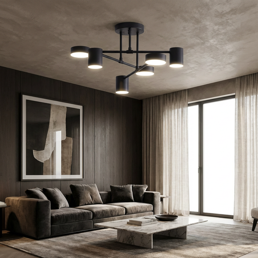 Nordycki Żyrandol LED