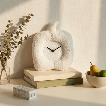 Zegar Ścienny Z Tkaniny