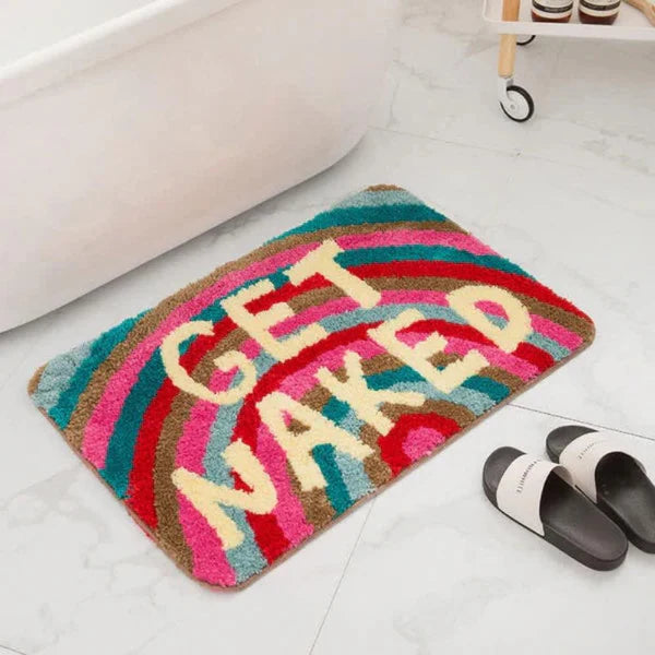 Ultra-miękka Mata Łazienkowa "GET NAKED"