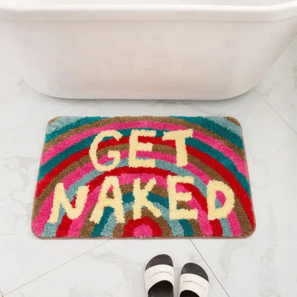 Ultra-miękka Mata Łazienkowa "GET NAKED"