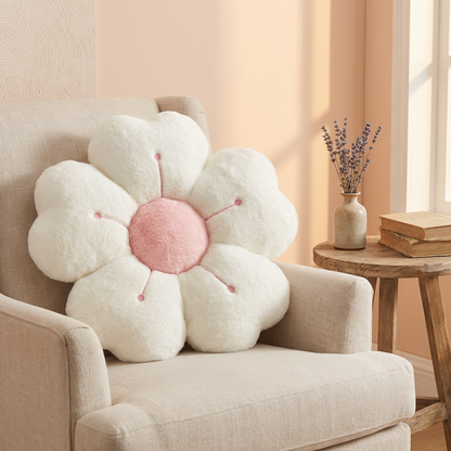 Pluszowa poduszka w kształcie kwiatu | Wygodna i dekoracyjna 0.5 kg