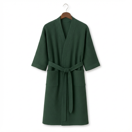 Arelle | Szlafrok Damski Bawełniany 0,5kg | Lekki i Przewiewny 0