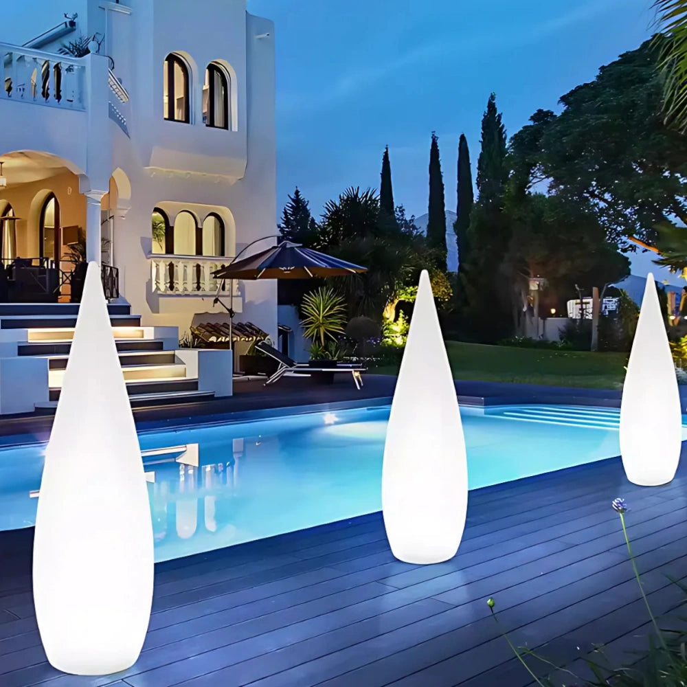 Auradrop™ Oświetlenie Zewnętrzne | Wodoodporne IP65, 25x80 cm 7