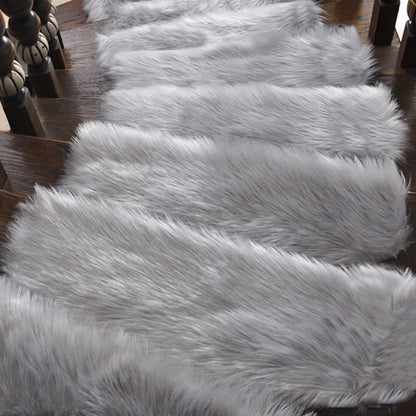 Dywan na schody | Pluszowy materiał 55x20cm 9