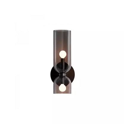Elegancka Szklana Lampa Ścienna z Podwójnym Wzorem – Kinkiet Ścienny do Sypialni i Salonu 7