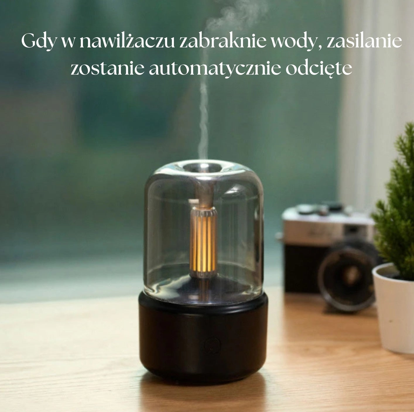 Nawilżacz Powietrza 120ml | Aromatyzacja | Waga 0,5kg