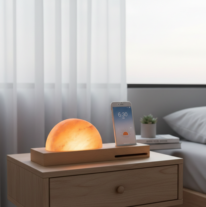 Bezprzewodowa stacja ładująca | Lampa solna z Himalajów