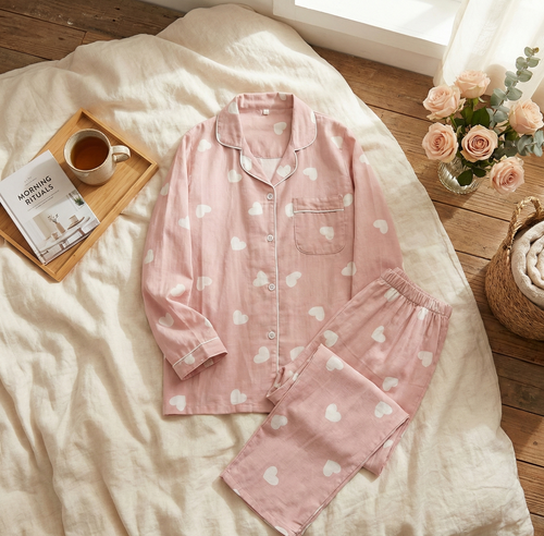 Heartly | Piżama Damska Bawełniana 100%