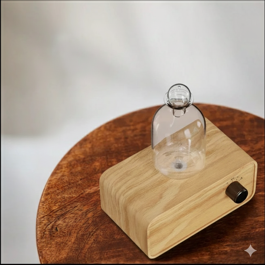 Glas-Diffusor für ätherische Öle | Kapazität 2600 mAh