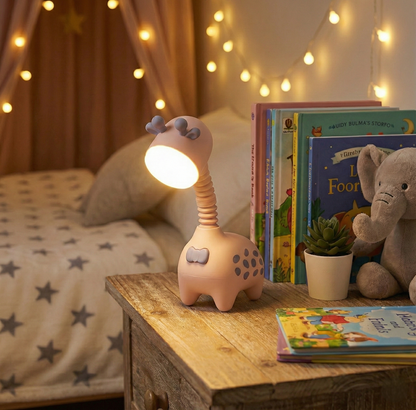 Lampka nocna Żyrafa | Elastyczna szyja 360°