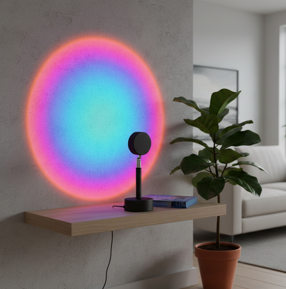 Dekorative Sunset-Lampe | 16 Farben