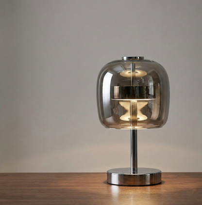 Lampa Stołowa OpalEdge™ | Szklana, Nowoczesny Design