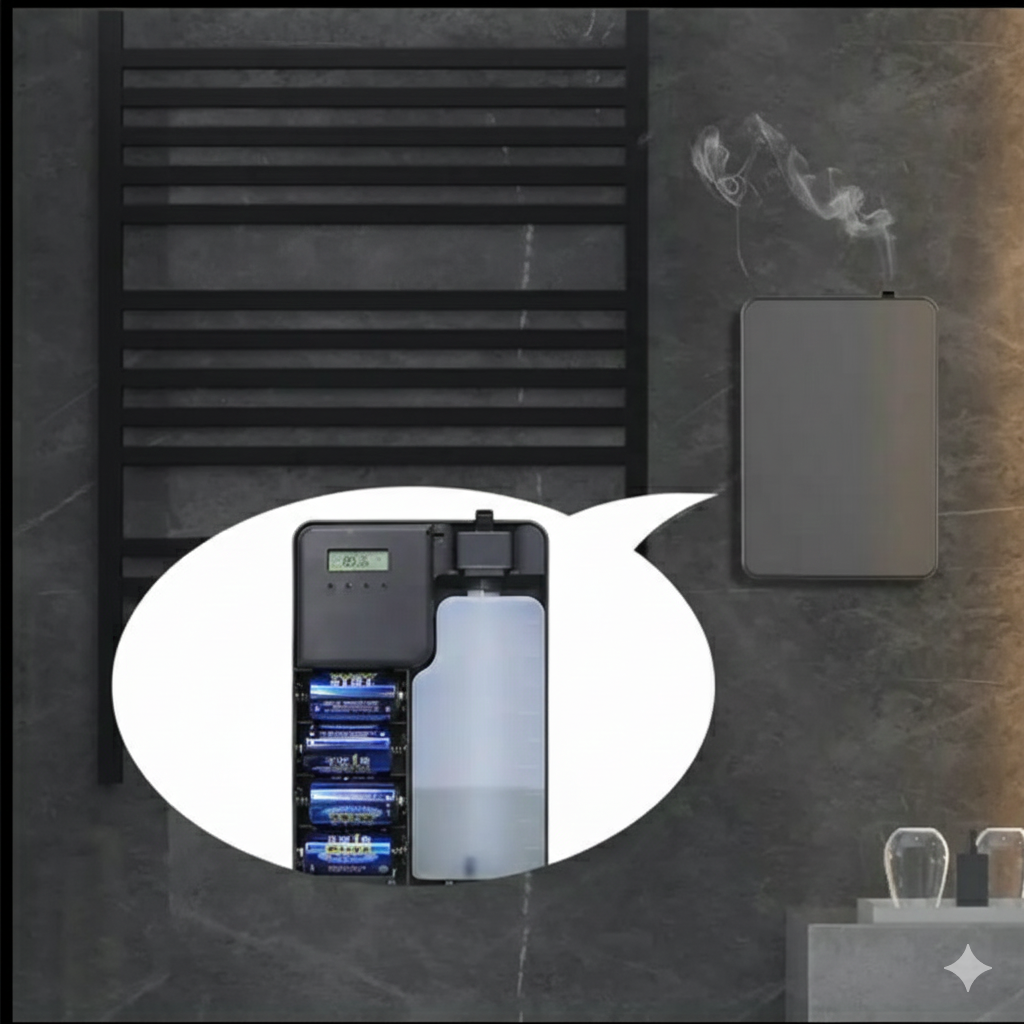 Intelligenter Duftdiffusor 500ML | Wasserlos für ätherische Öle