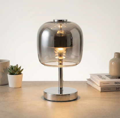 Lampa Stołowa OpalEdge™ | Szklana, Nowoczesny Design