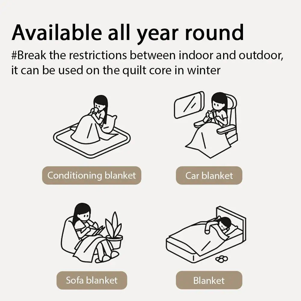 Gruby Koc Dwustronny Z Sztucznego Futra | Ciepły I Miękki 1,5 kg 180x200 cm 4