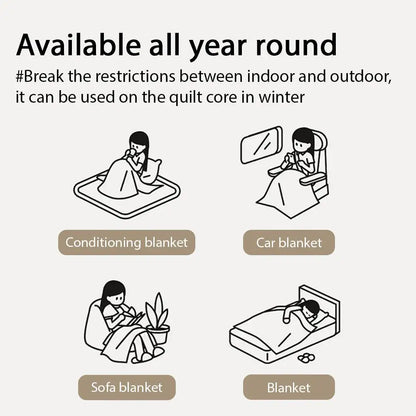 Gruby Koc Dwustronny Z Sztucznego Futra | Ciepły I Miękki 1,5 kg 180x200 cm 4