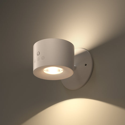 Inteligentna Lampa Halo Lux z Dwiema Opcjami Światła – Przytulna i Odważna, Czarna lub Biała, LED, Materiał Aluminiowy i Szklany 0