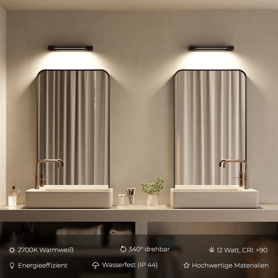 Kinkiet LED Linea | Wodoodporny 0,5kg 2