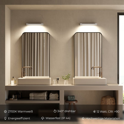 Kinkiet LED Linea | Wodoodporny 0,5kg 8