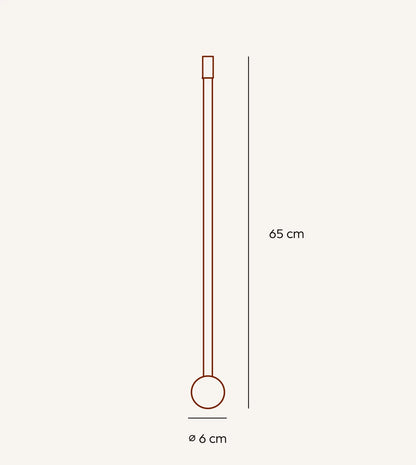 Kinkiet LED PERSEIS | Minimalistyczny Design 0.5kg | Kinkiety Ścienne Do Salonu 1