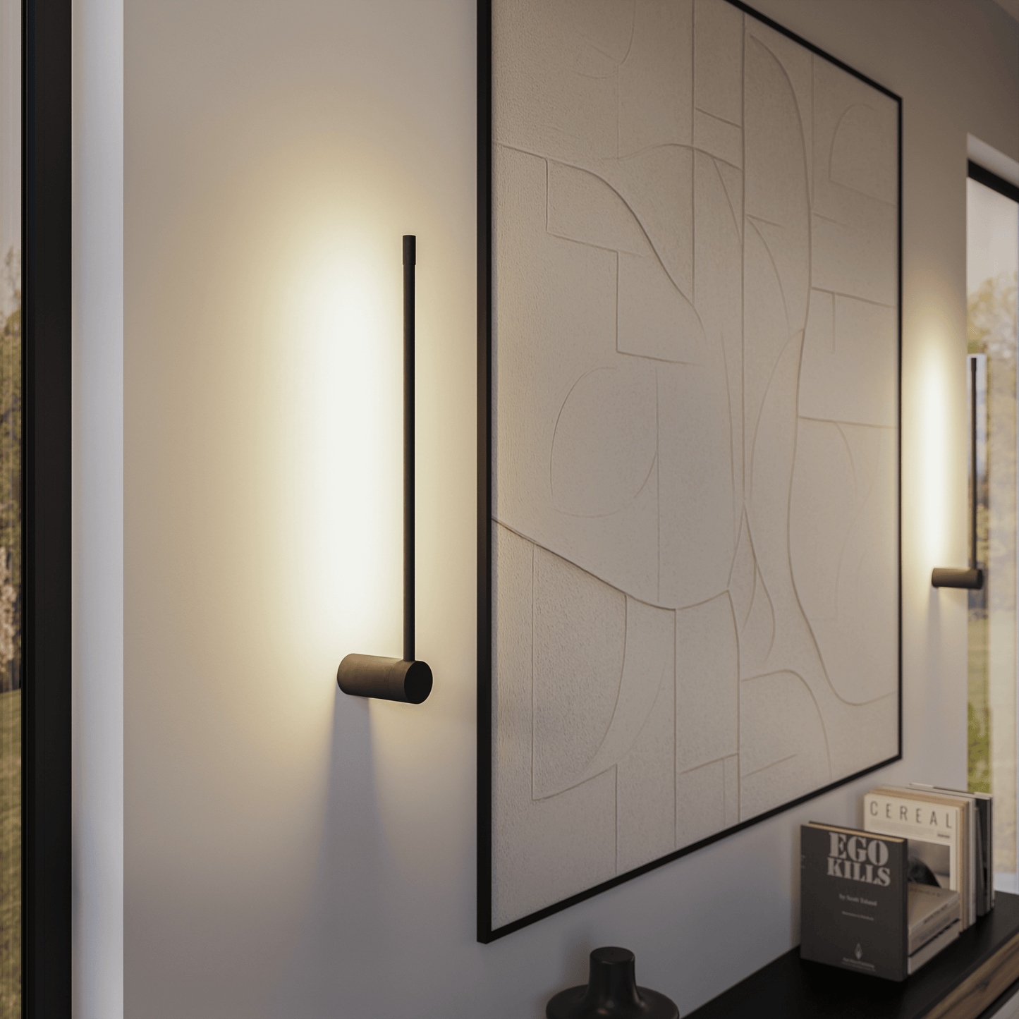 Kinkiet LED PERSEIS | Minimalistyczny Design 0.5kg | Kinkiety Ścienne Do Salonu 5