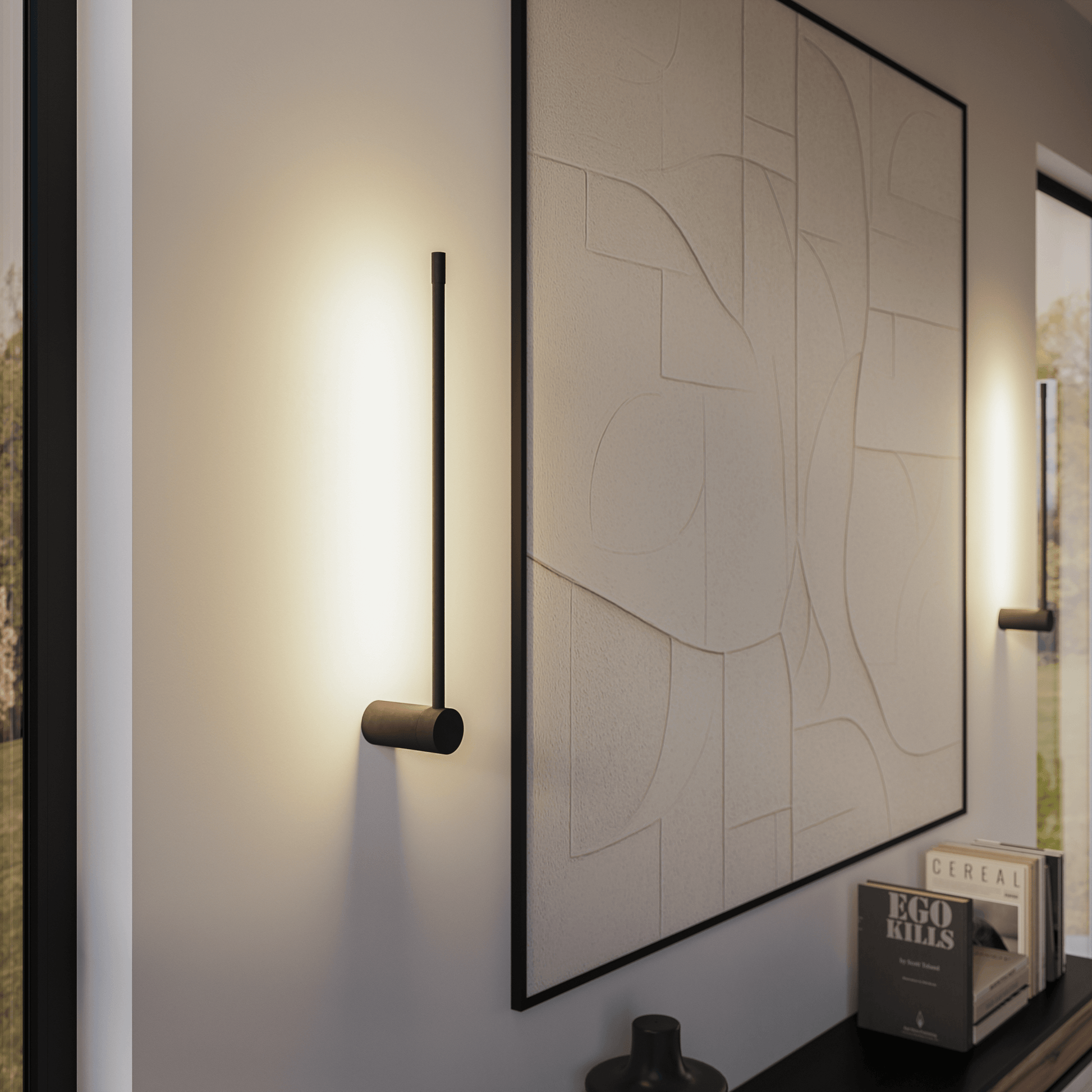 Kinkiet LED PERSEIS | Minimalistyczny Design 0.5kg | Kinkiety Ścienne Do Salonu 5