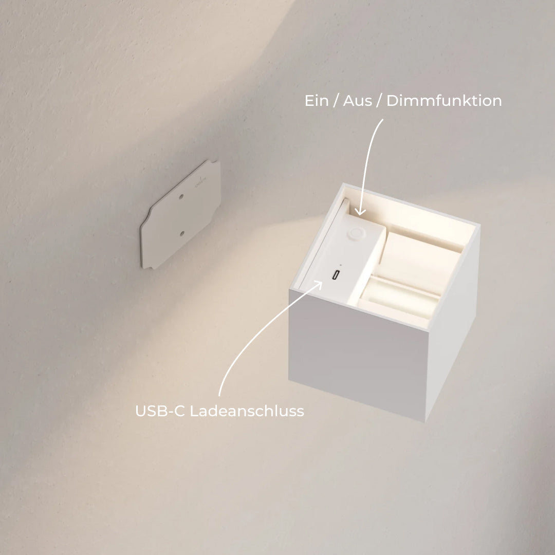 Kinkiet LED XENA | Zasilanie bateryjne 0,5 kg 5