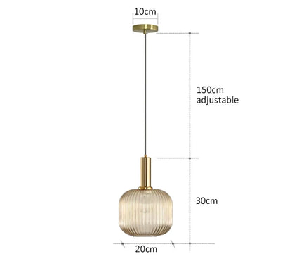 Kolorowa Lampa Wisząca | Kreatywne Oświetlenie LED E27, 1kg - Idealna do Salonu, Retro Design 10