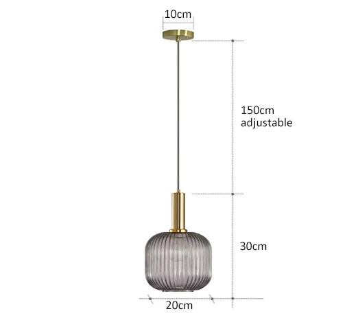 Kolorowa Lampa Wisząca | Kreatywne Oświetlenie LED E27, 1kg - Idealna do Salonu, Retro Design 14
