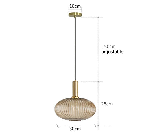 Kolorowa Lampa Wisząca | Kreatywne Oświetlenie LED E27, 1kg - Idealna do Salonu, Retro Design 15