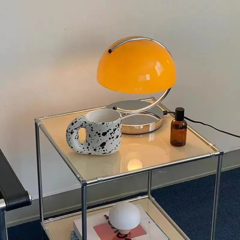 Lampa Biurkowa Bauhaus | Szklana, 1,5 kg | Stylowe Oświetlenie LED 3