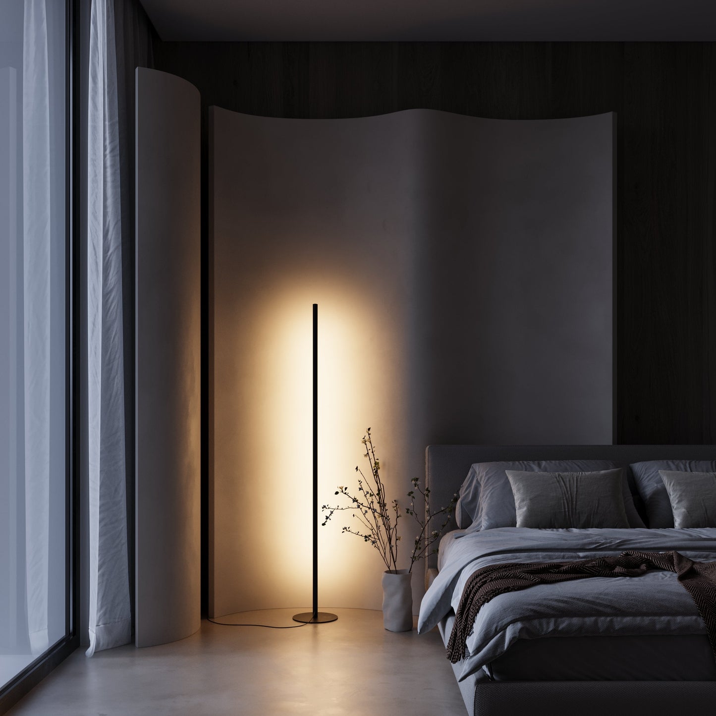 Lampa LED SELENA | Minimalistyczny design i funkcja ściemniania 5