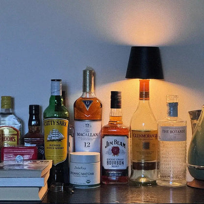 Lampa LED do Butelek z Regulowaną Jasnością i Kolorem | Akumulator USB, Stylowy Design 8