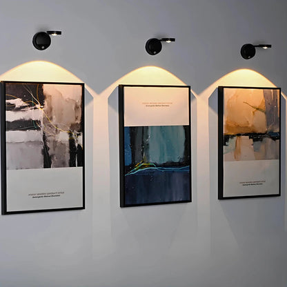 Lampa LED z Czujnikiem Ruchu | 360° Rotacja, Trzy Kolory, Bezprzewodowa Instalacja 4
