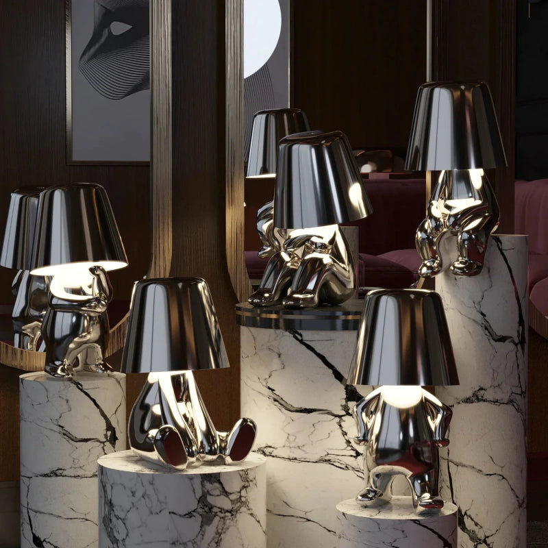 Lampa LED z Regulacją Jasności | Bezprzewodowa i Przenośna do Salonów 3