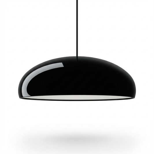 Lampa Luno | Nowoczesna lampa wisząca z metalowym kloszem 1,5kg 0