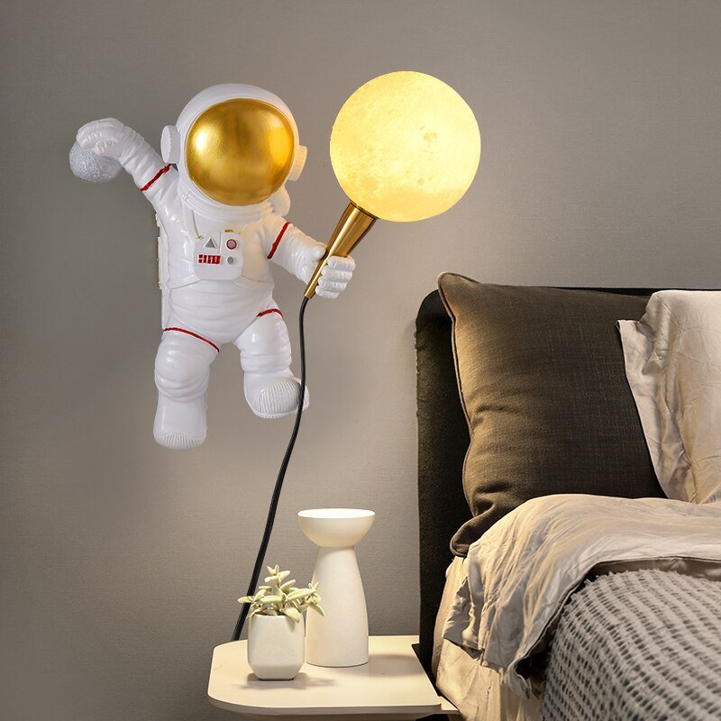 Lampa Ozdobna Astronauta | Kosmiczny Design 0.5kg 3