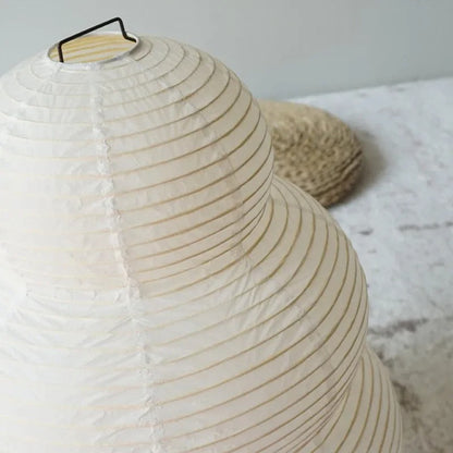 Lampa Podłogowa Hikari Washi z Papieru Ryżowego – Sferyczna, Ciepłe Światło, E27, 40 cm x 60 cm 5