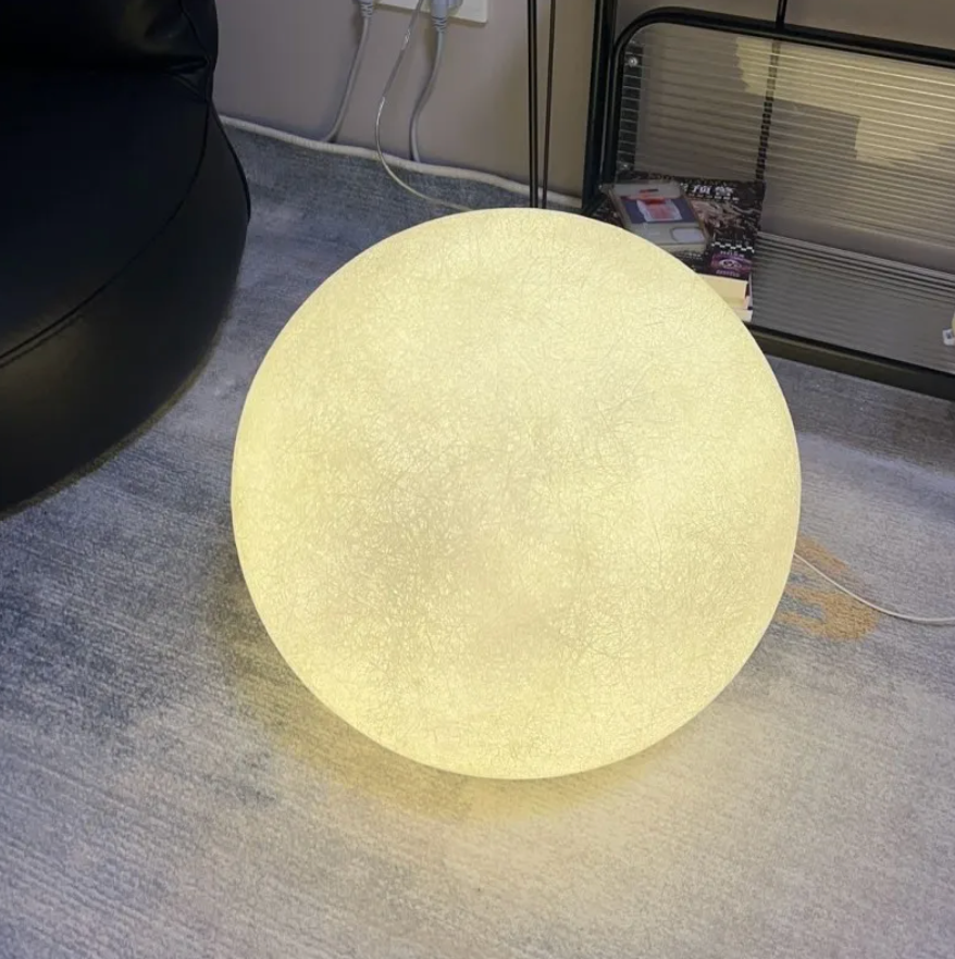 Lampa Podłogowa Księżycowa | Regulowane Ustawienia Jasności 1,5 kg 5