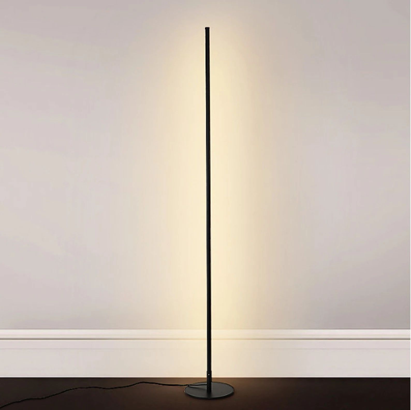 Lampa Podłogowa LED | Minimalistyczny Design, 1,5 kg 0