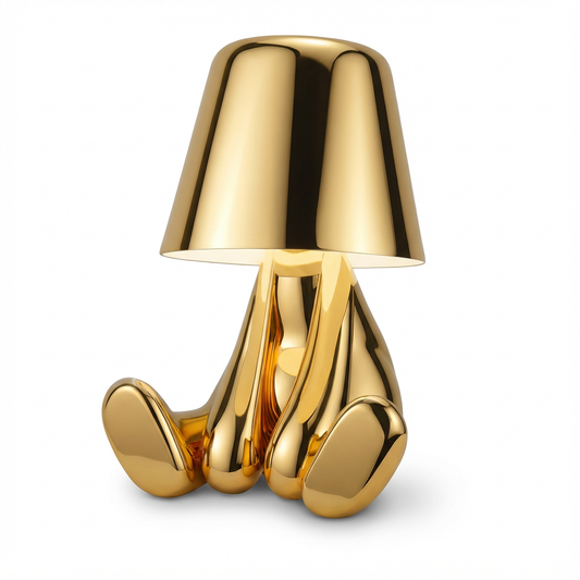 Lampa Stołowa Atmosen | Regulowane Światło LED 1,5kg | Czarna Lampa Stołowa do Salonu 0