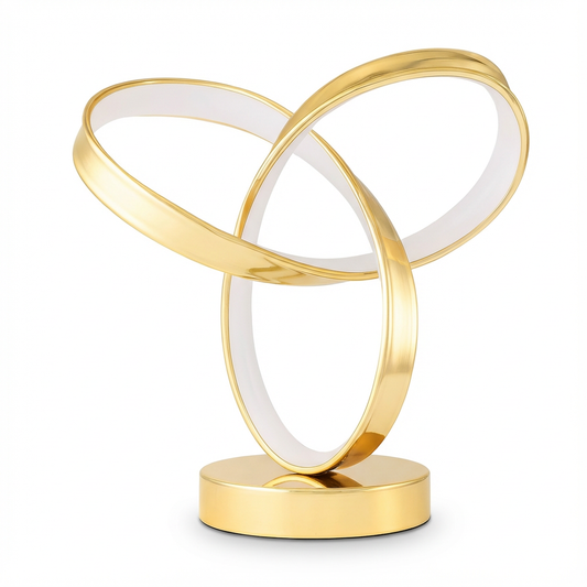 Lampa Stołowa LED | Rzeźbiarska Forma 1,2 kg | Lampy Stołowe do Salonu 0