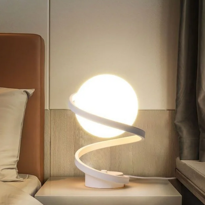 Lampa Stołowa Spiral Glow | Elegancki Design, 0.3kg 6