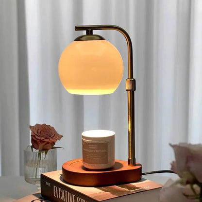 Lampa Stołowa Tamara z Efektem Świecy – Ciepłe Światło, Elegancki Design do Salonu, 16x16x35 cm 4