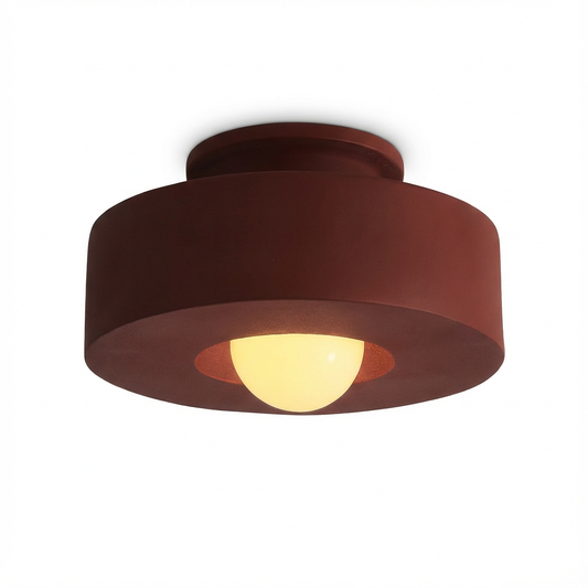 Lampa Sufitowa Kumo | Geometryczna Forma z Metalu i Żywicy 1.5kg 0