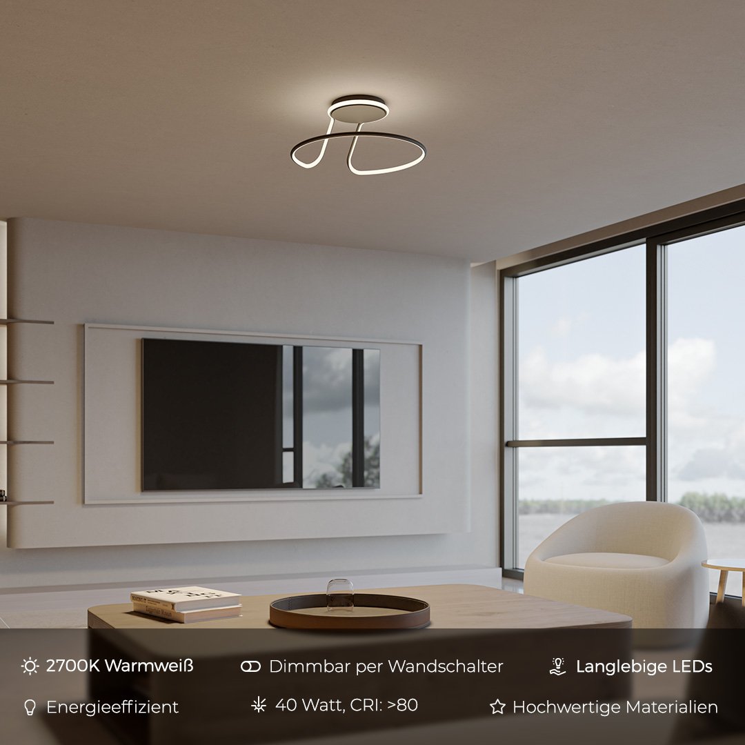 Lampa Sufitowa LED | Ściemnianie TRIAC 1.5kg 2