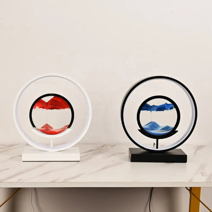 Lampa Sufitowa LED z Dyskiem Piaskowym | Eleganckie Oświetlenie Dimmable 28 cm 3