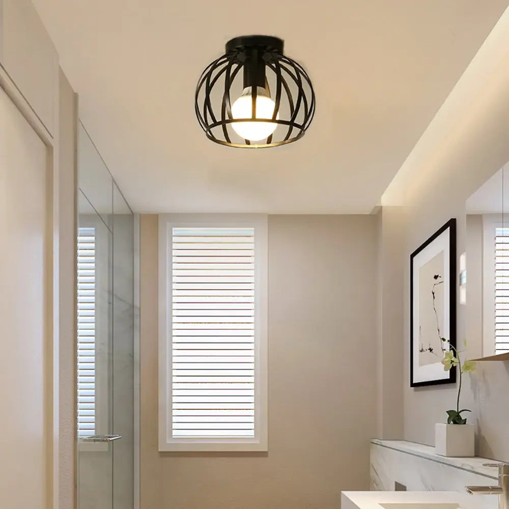 Lampa Sufitowa Luno | Industrialny Design | 1,5 kg 7