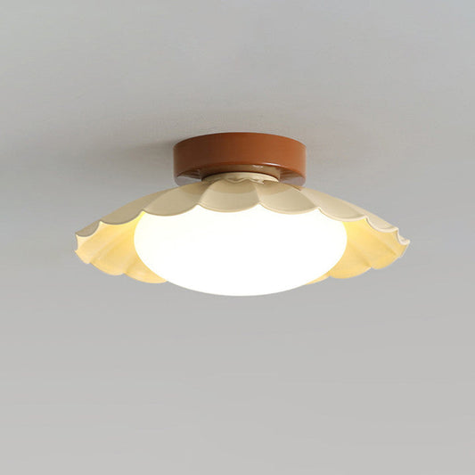 Lampa Sufitowa Vintage LED 12W | Akrylowa Natynkowa do Salonu i Sypialni 0